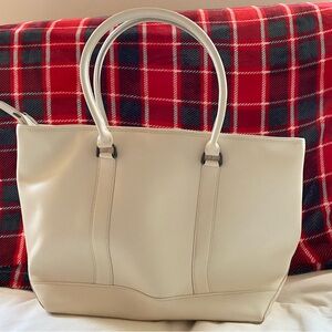 L.L. Bean Cream Tote Bag